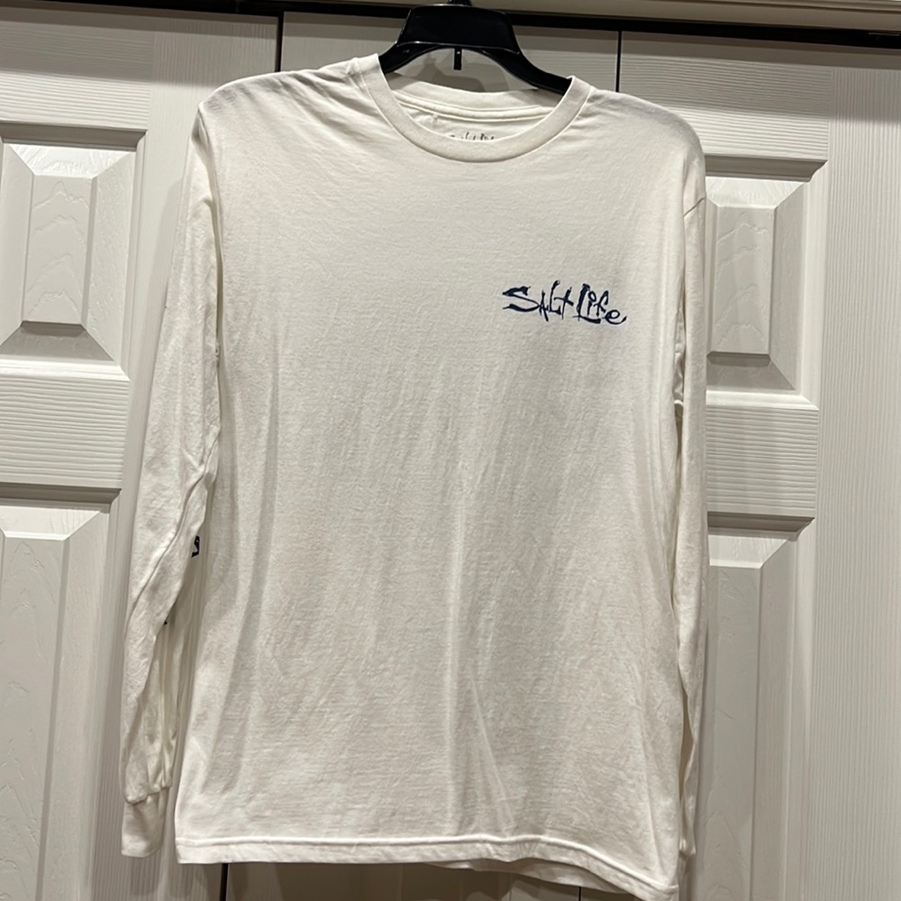 Salt Life Long-sleeve white shirt